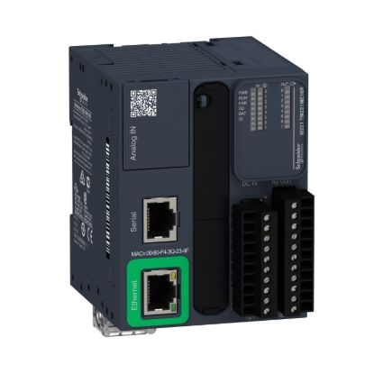 Picture of Logic controller, Modicon M221, 16 IO relay Ethernet