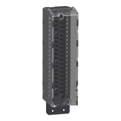 Picture of terminal block, Modicon X80, 40-pin removable caged, hardened