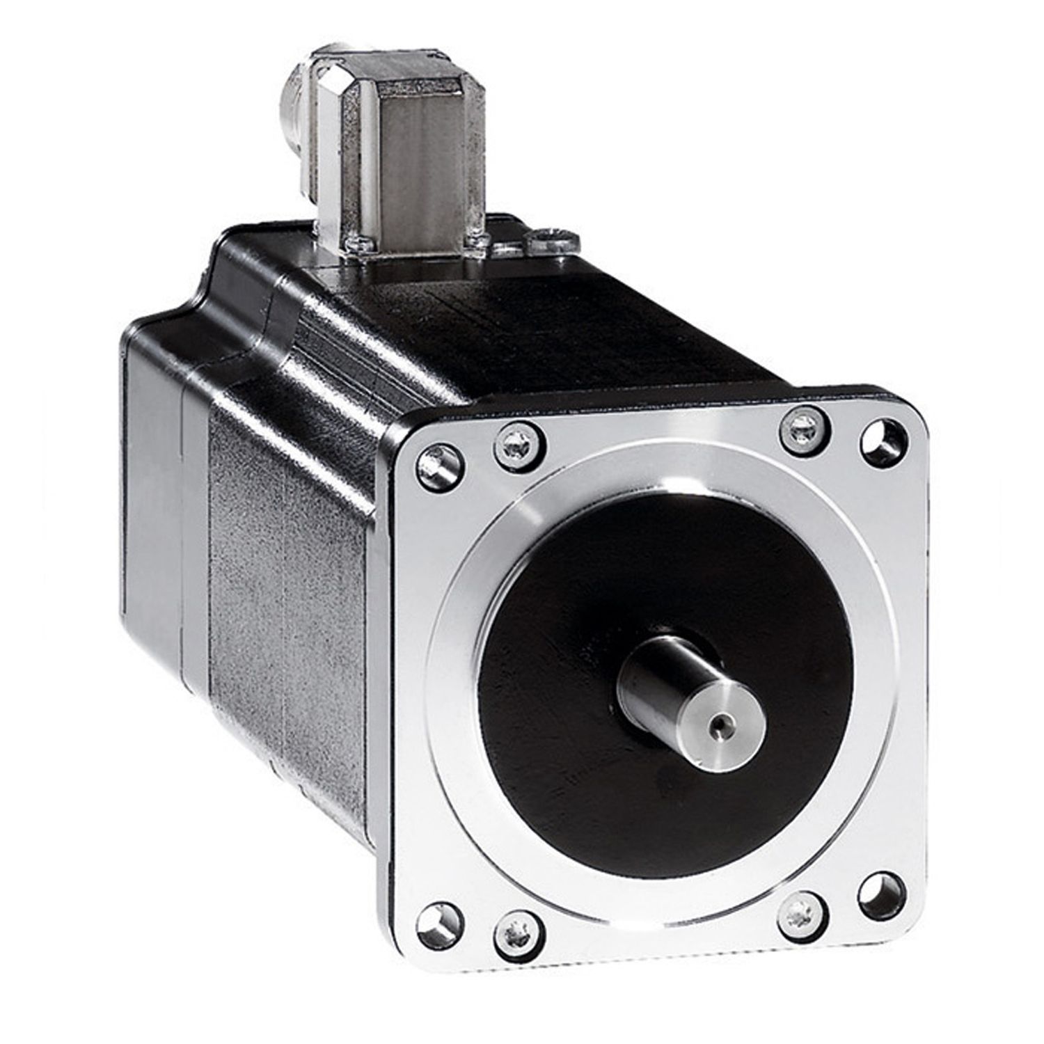 Picture of 3-phase stepper motor - 4.52Nm - shaft Ã˜ 9.5mm - L=98 mm - w/o brake - term box