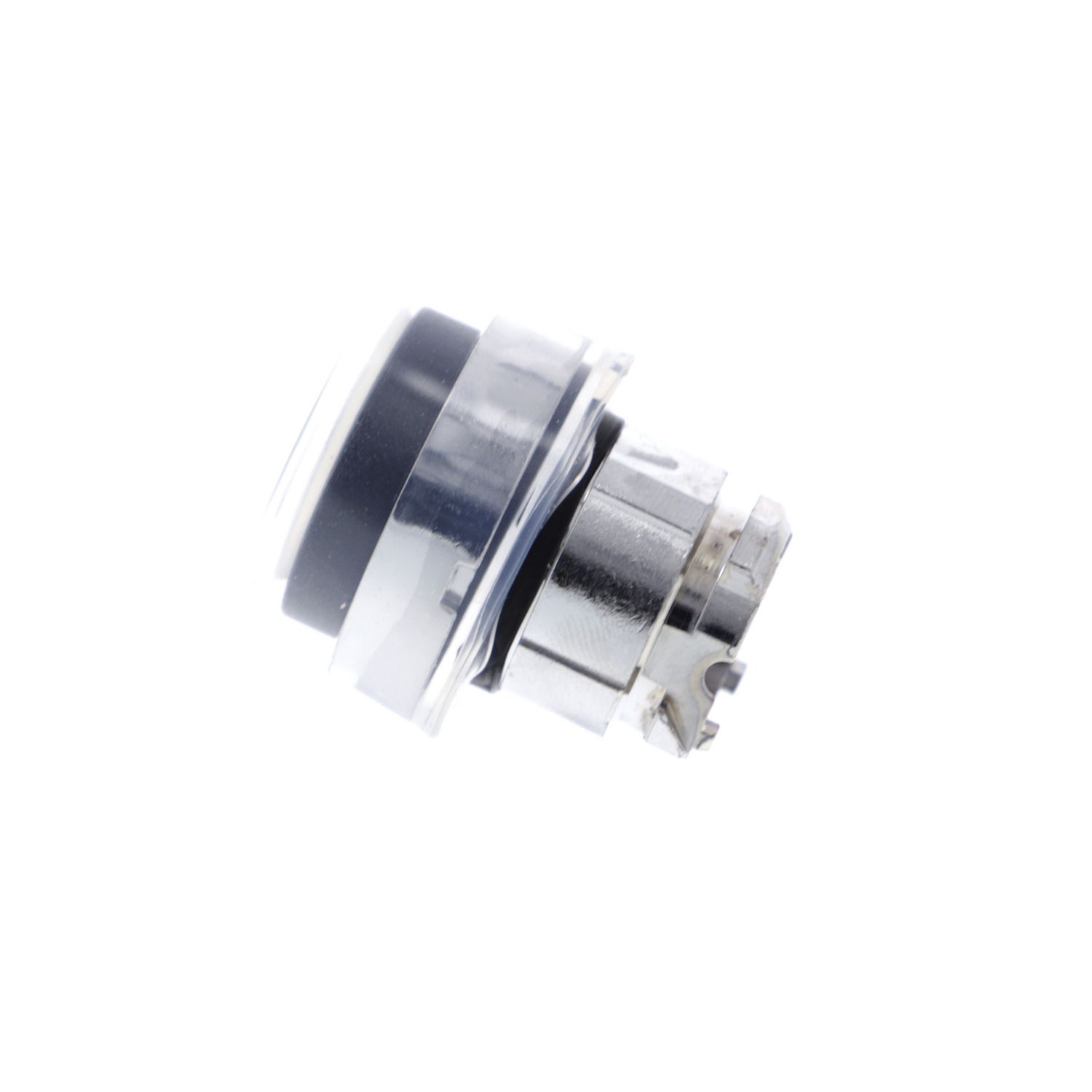 Picture of Head for non illuminated push button, Harmony XB4, metal, projecting, black, 22mm, spring return, booted, unmarked