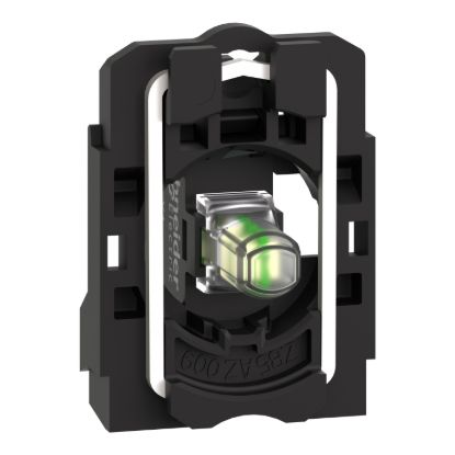 Picture of Complete body light block assembly, Harmony XB5, XB4, with body fixing collar, universal LED, 12V AC