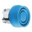 Picture of Head for non illuminated push button, Harmony XB4, blue flush pushbutton Ø22 mm spring return unmarked