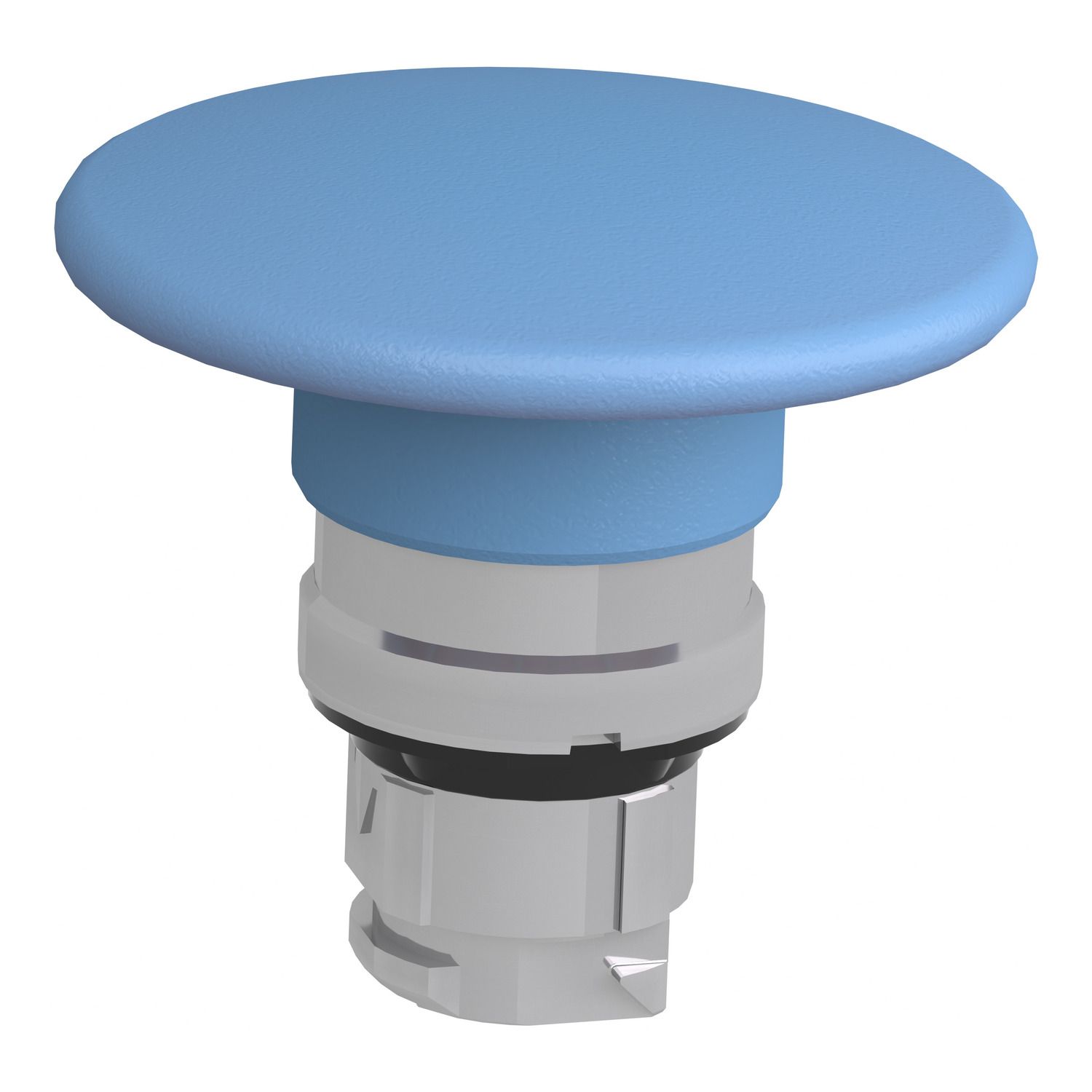 Picture of Harmony XB4, Mushroom push button head 60mm, metal, blue, 22mm, spring return