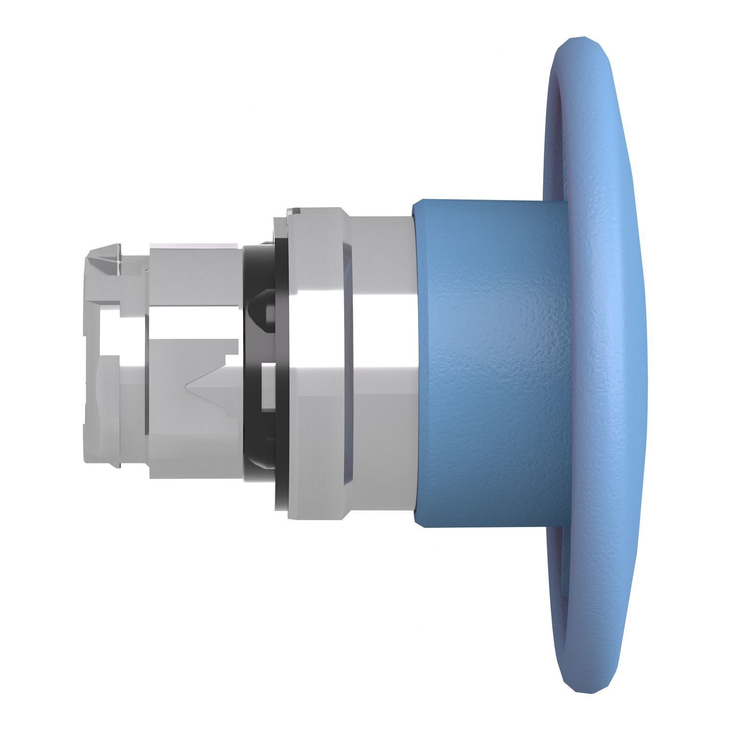 Picture of Harmony XB4, Mushroom push button head 60mm, metal, blue, 22mm, spring return