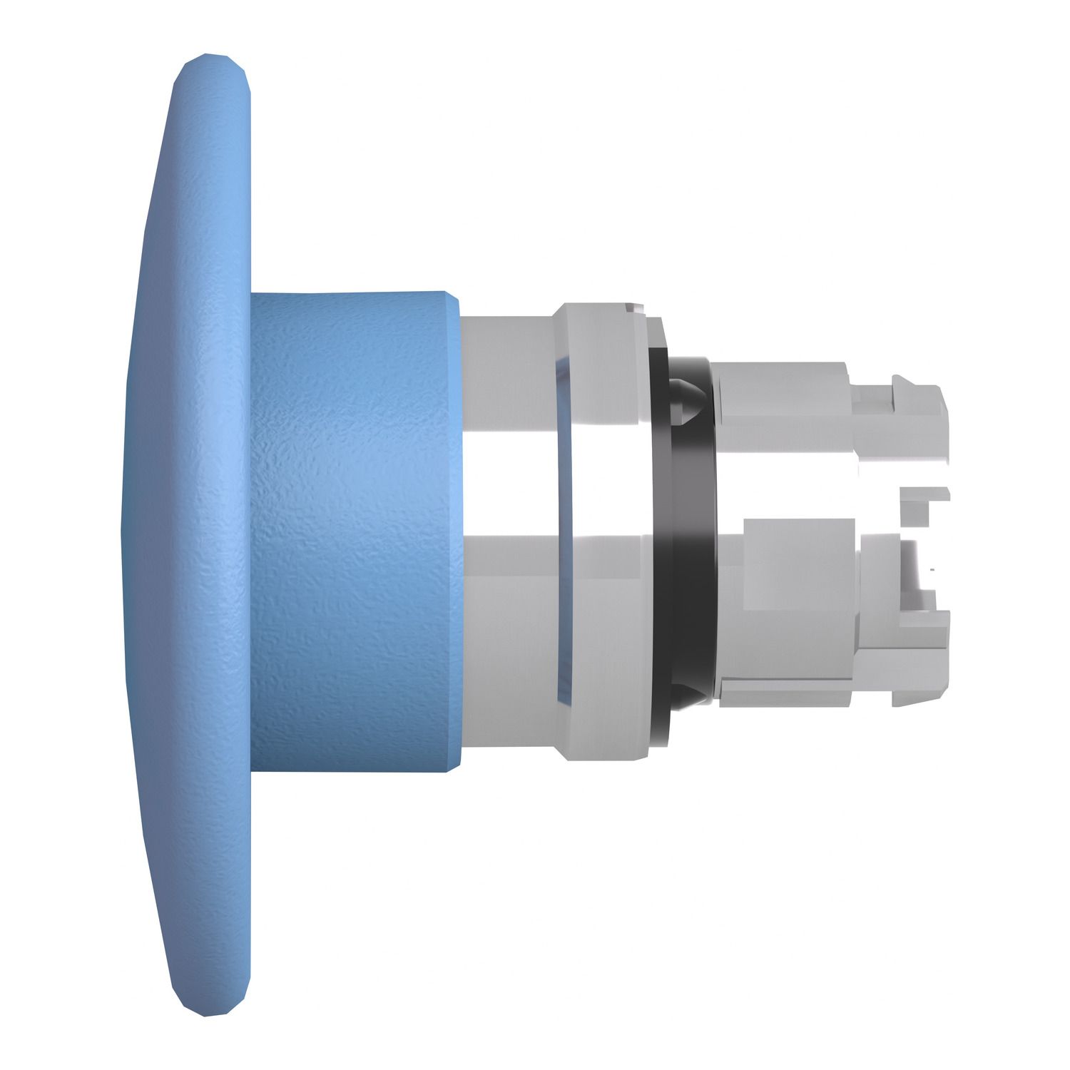Picture of Harmony XB4, Mushroom push button head 60mm, metal, blue, 22mm, spring return