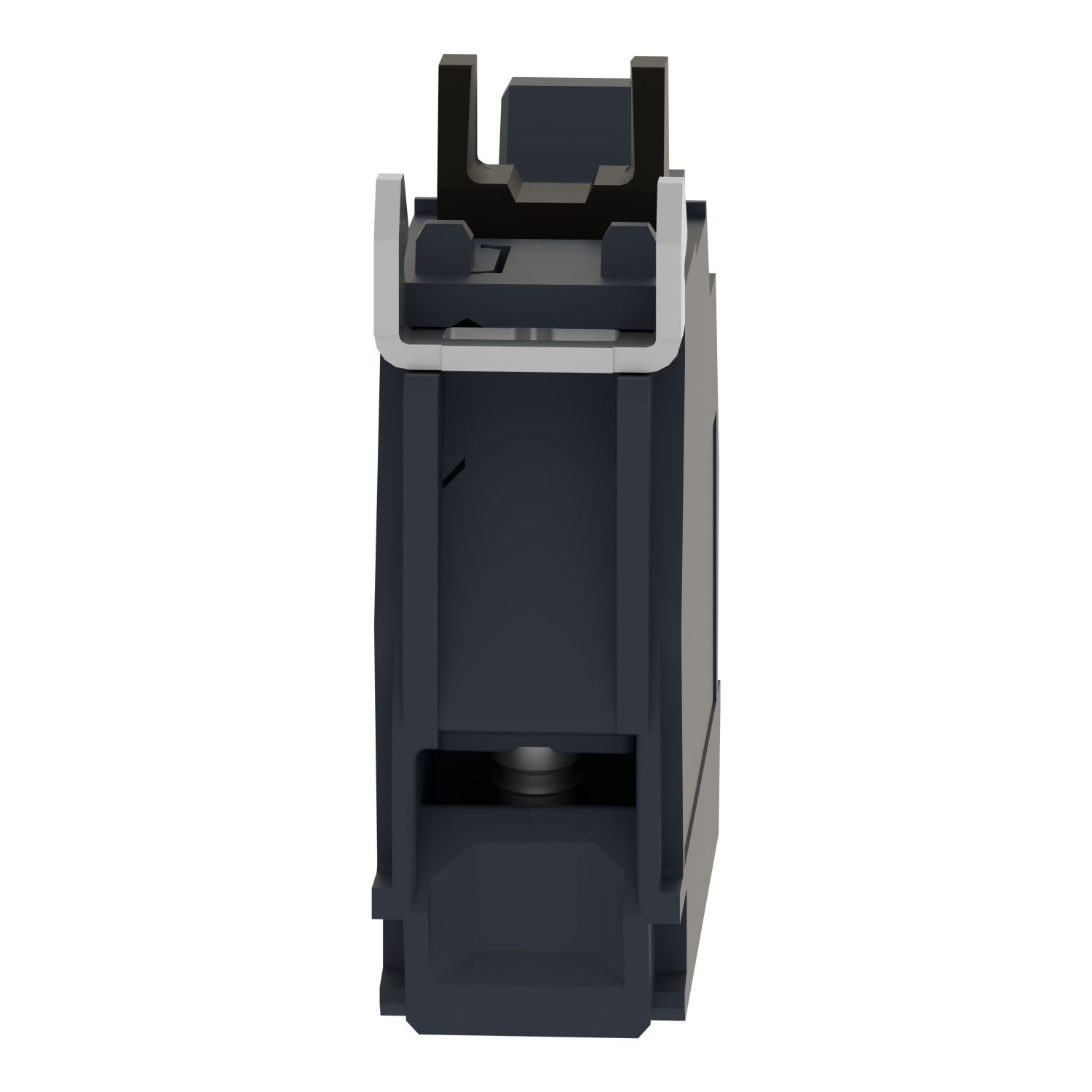 Picture of Single contact block, Harmony XB4, silver alloy, screw clamp terminal, early make 1NO