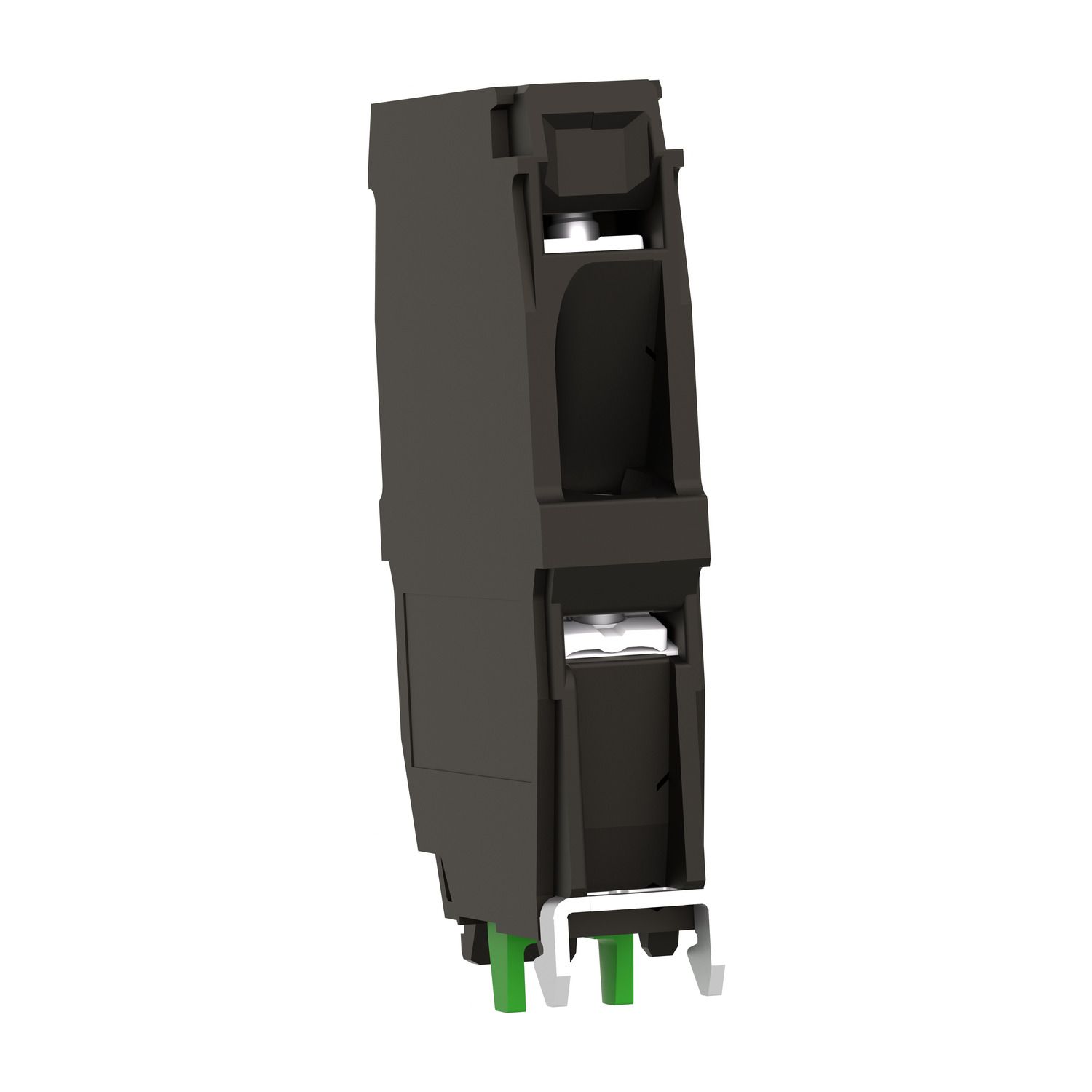 Picture of Double contact block, Harmony XB4, silver alloy, screw clamp terminal, 2NO