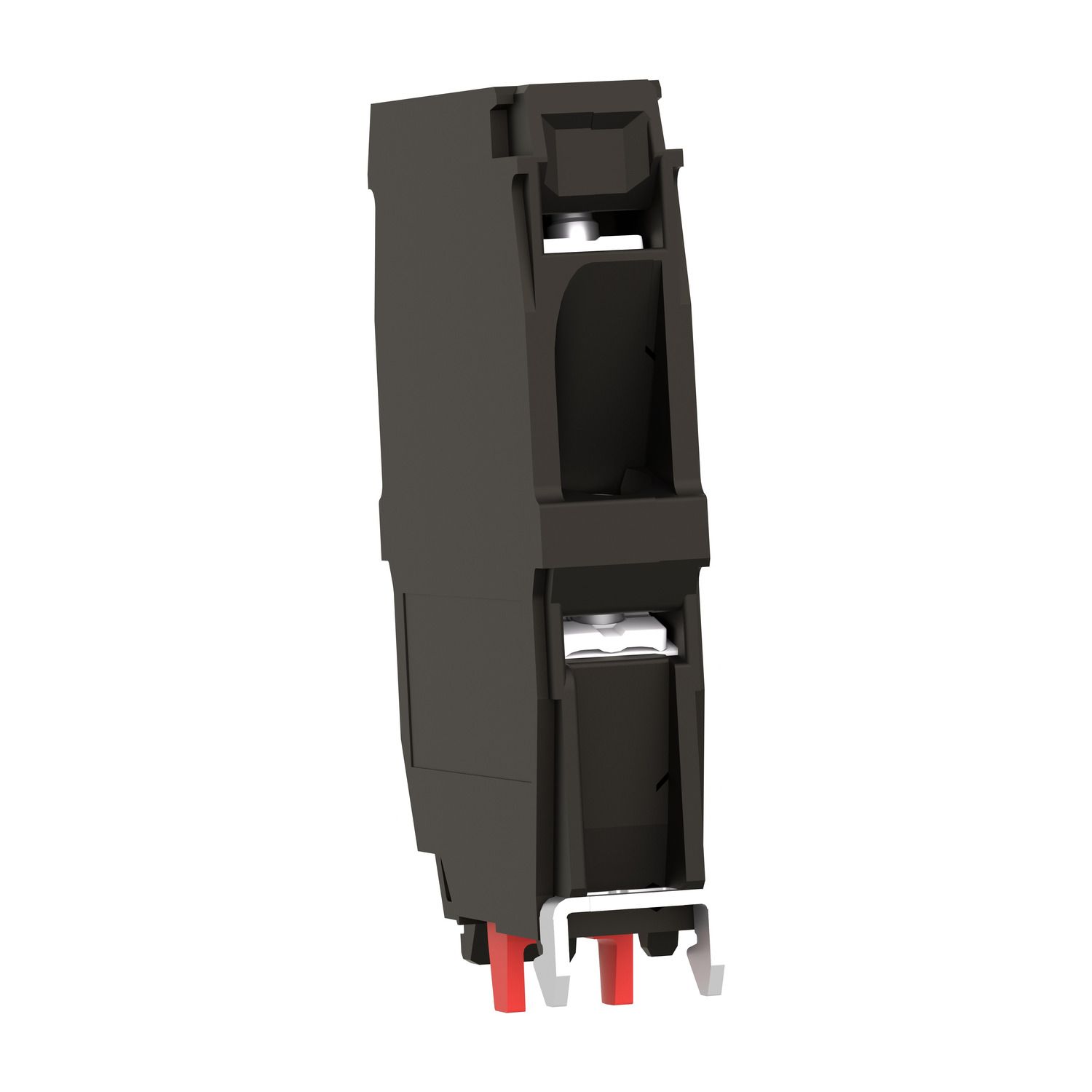 Picture of Double contact block, Harmony XB4, silver alloy, screw clamp terminal, 2NC