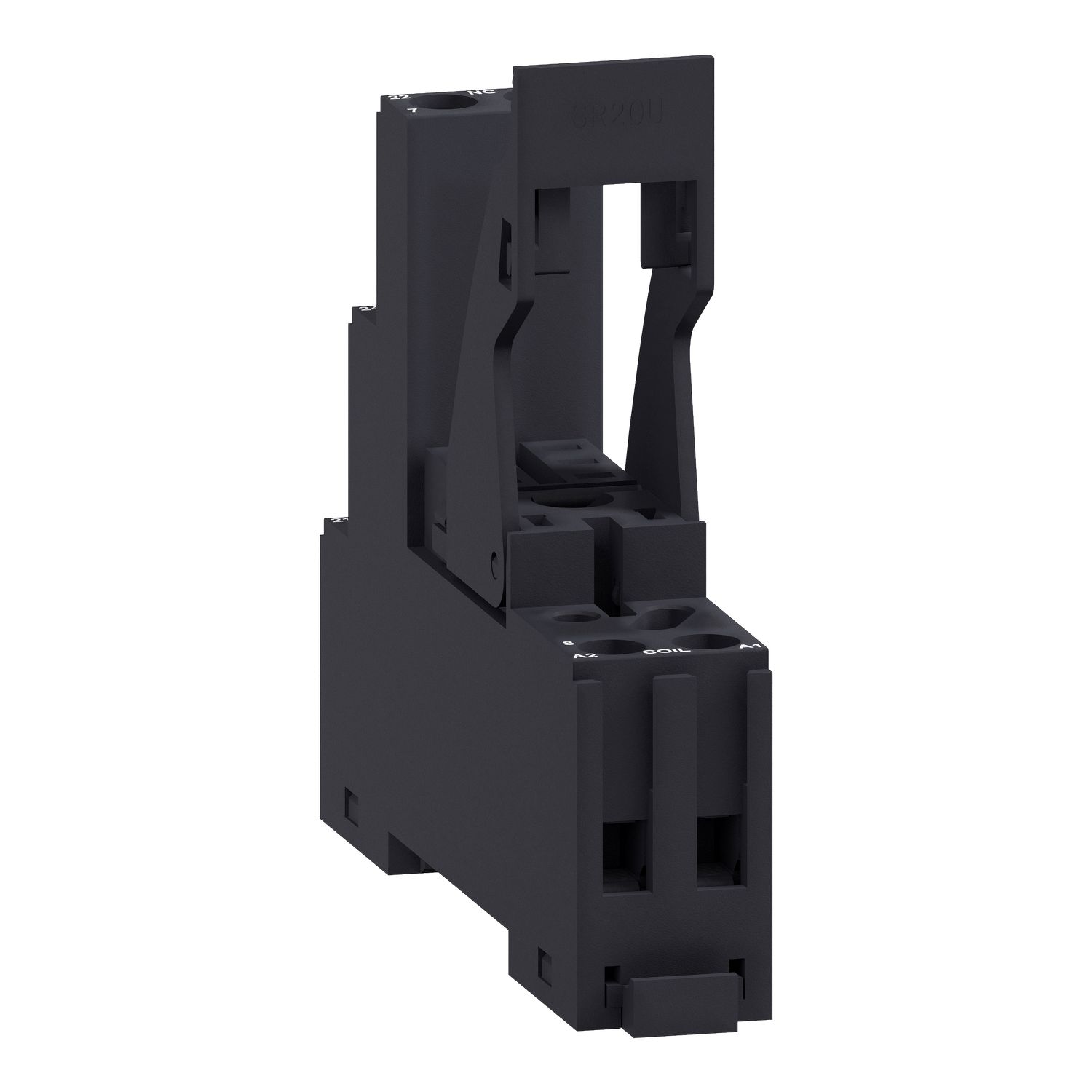 Picture of Socket with clamp, Harmony Electromechanical Relays, for RXG2 relays, 5A, screw connectors, separate contact