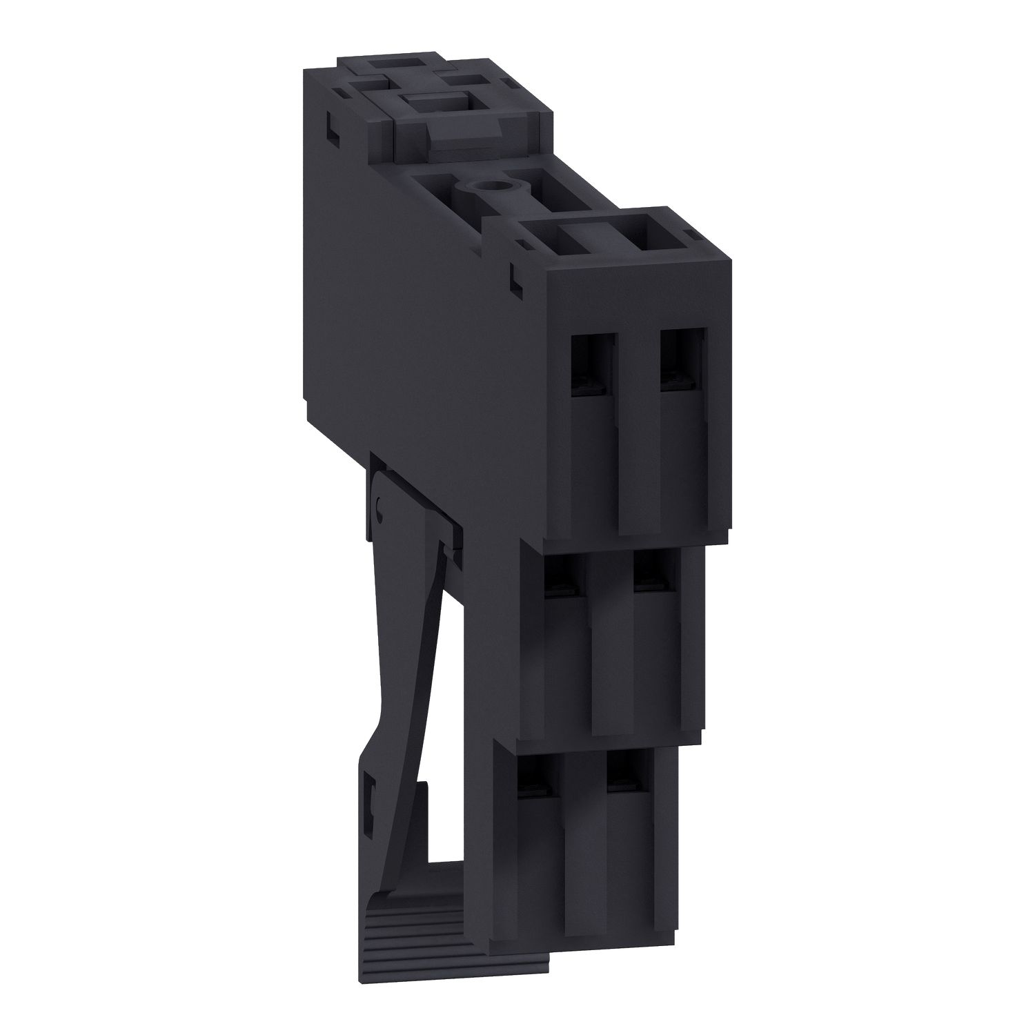 Picture of Socket with clamp, Harmony Electromechanical Relays, for RXG2 relays, 5A, screw connectors, separate contact