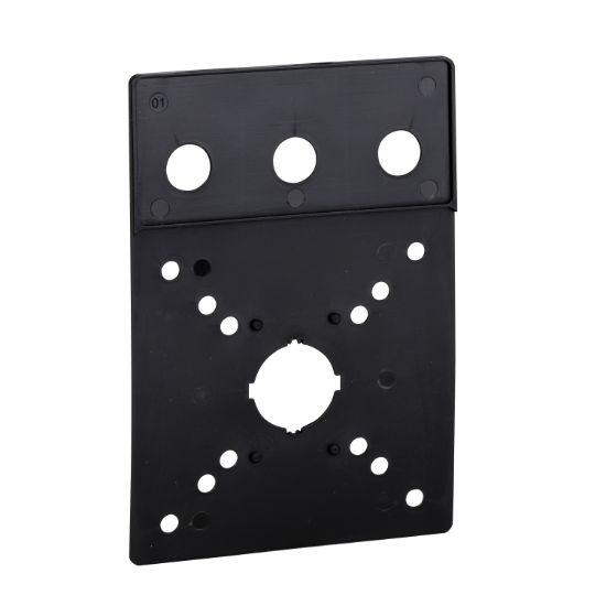 Picture of Legend holder, Harmony K, for cam switch, with blank legend, , for head with 60x60mm front plate