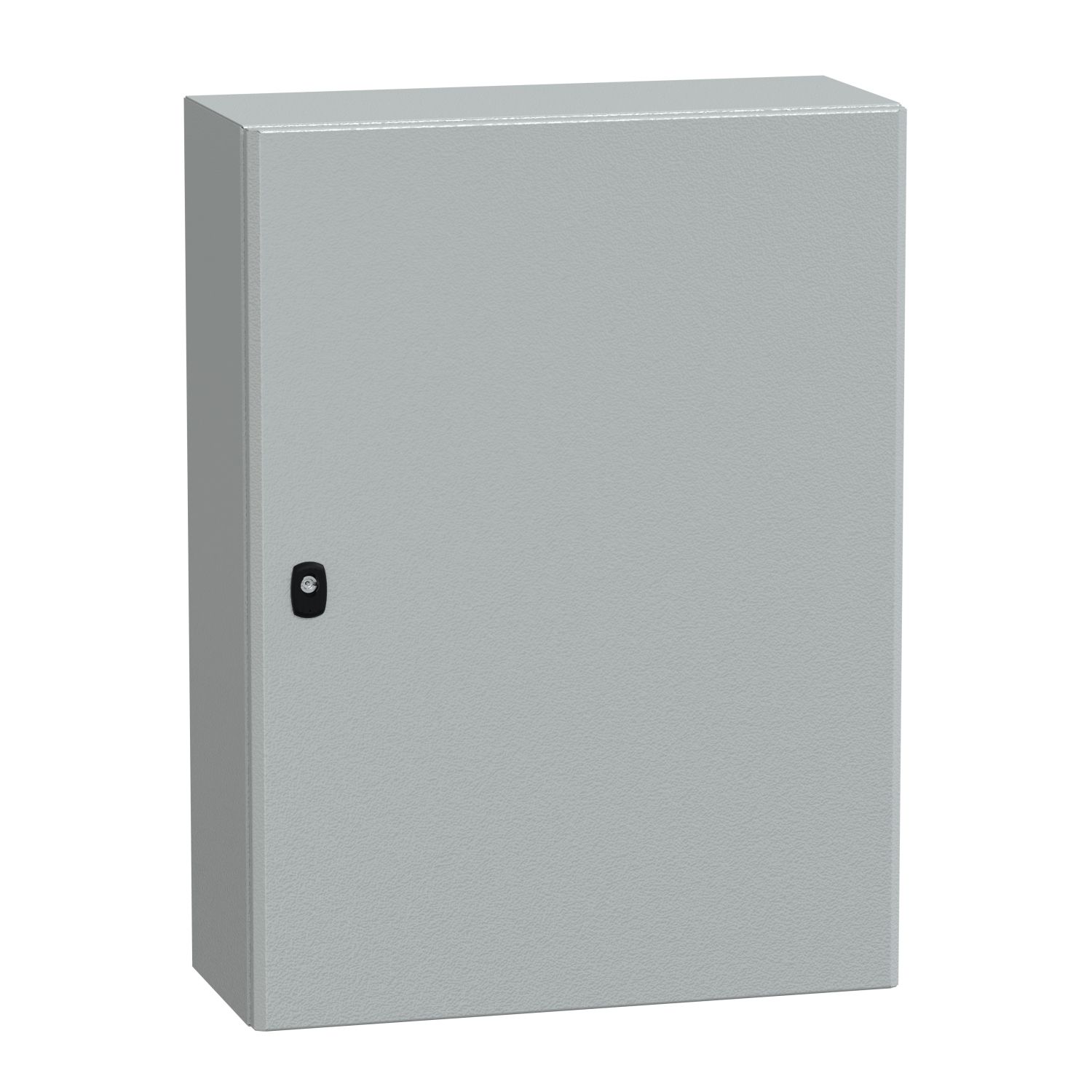 Picture of Wall mounted steel enclosure, Spacial S3D, plain door, with mounting plate, 800x600x250mm, IP66, IK10