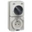Picture of Switched Socket, Clipsal - 56 Series, Surface Ip56 3 PIN 13A