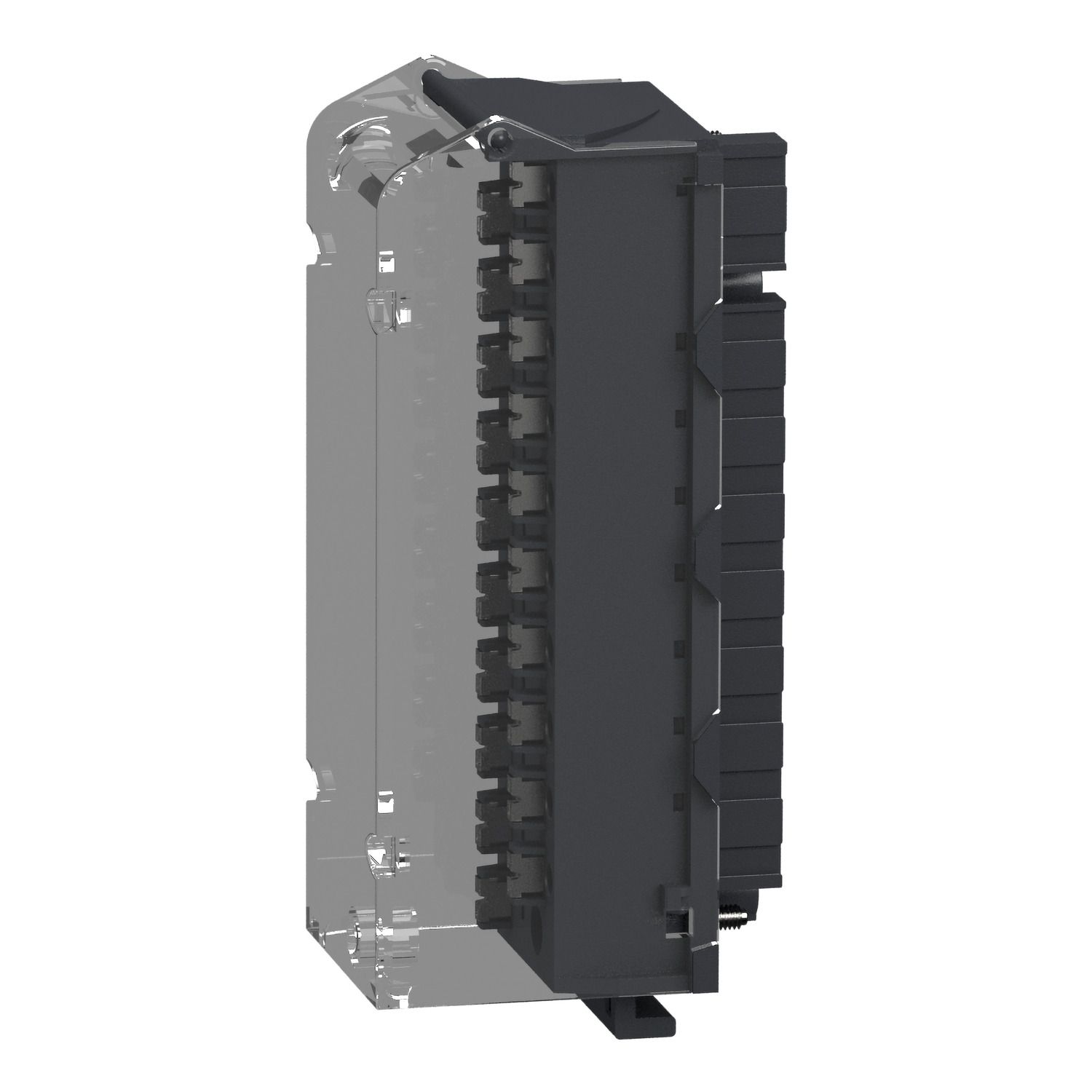 Picture of terminal block, Modicon X80, 20-pin removable spring, 1 x 0.34..1mm2