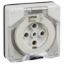 Picture of Socket Outlet, Clipsal - 56 Series, Surface 5 PIN Round 40A Less Enclosure