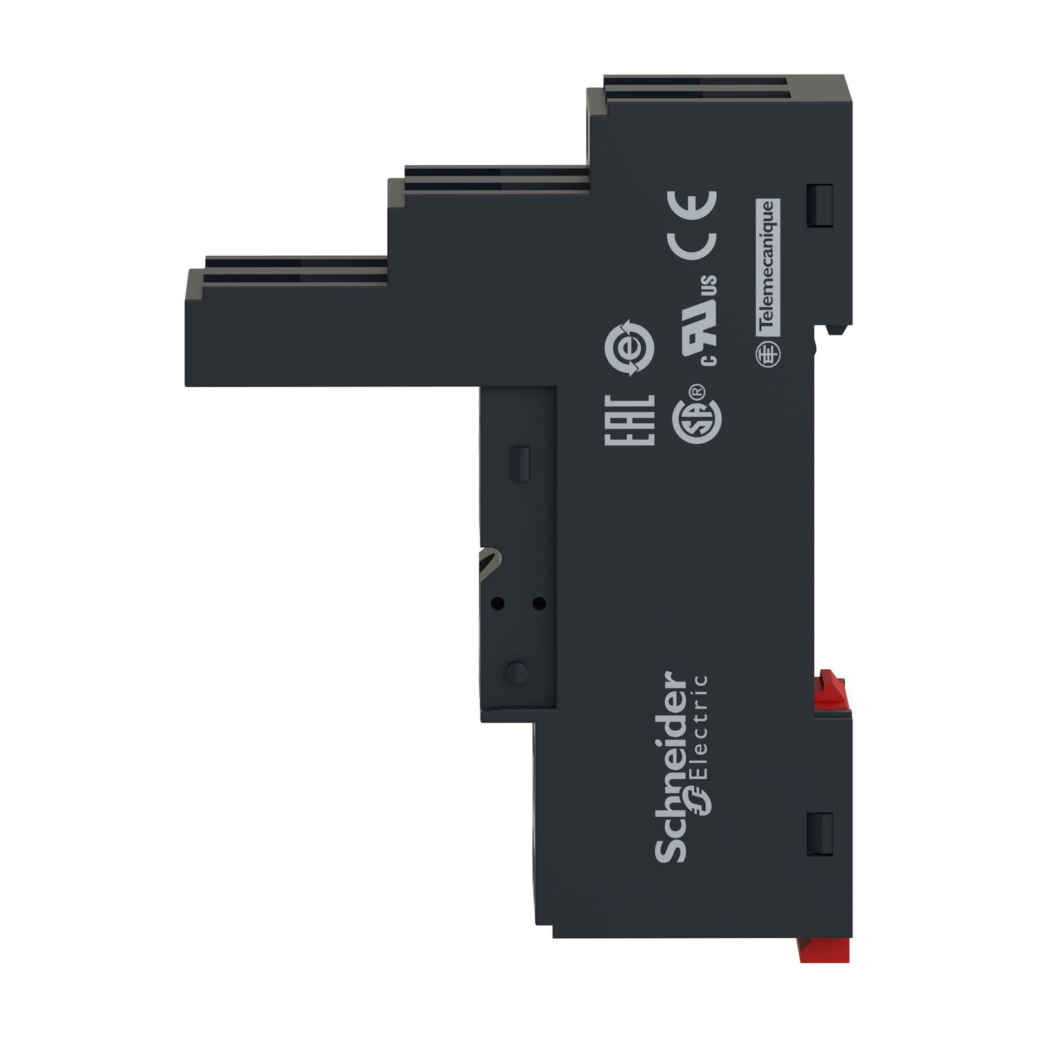 Picture of socket, for RSB1A120 relays, Harmony Electromechanical Relays, 12A, screw connec to rs, separate contact