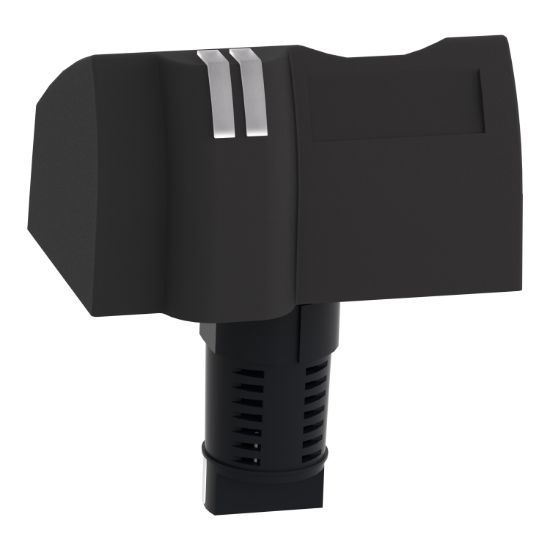 Picture of Biometric switch monostable, Harmony XB5S, plastic, 22mm, connection by M12 connector, 24V AC DC