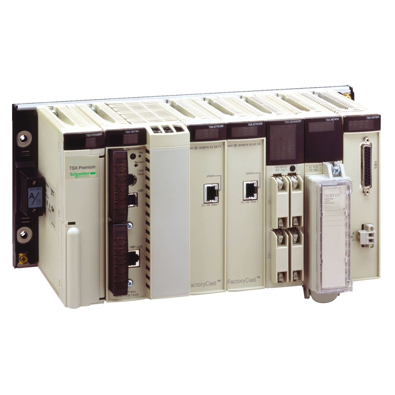 Picture of Unity hot standby processor - 1 racks(6/8/12 slots) - 2 com module processor