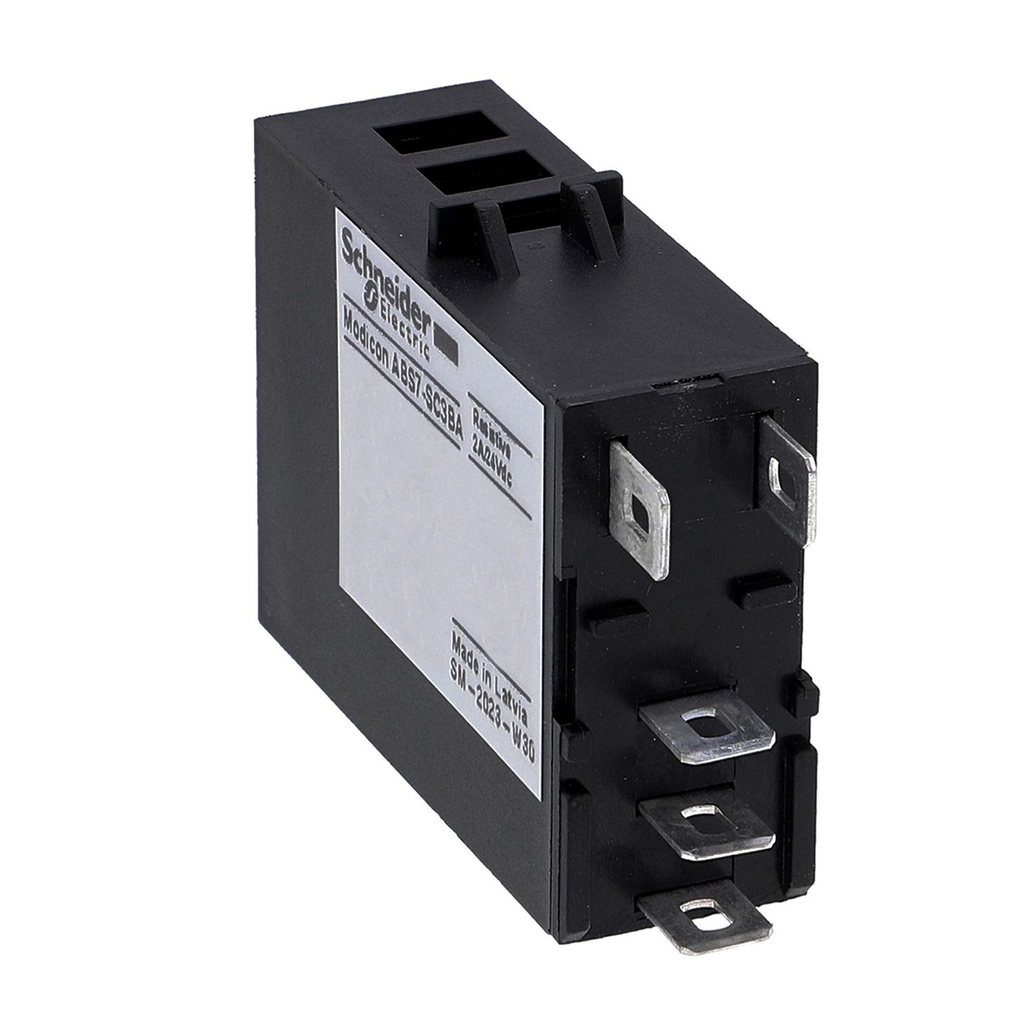 Picture of plug-in solid state relay - 12.5 mm - output - 24 V DC - 2 A