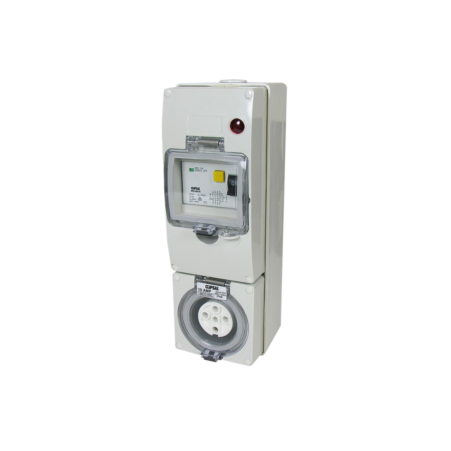 Picture of Switched Socket, Clipsal - 56 Series, RCD