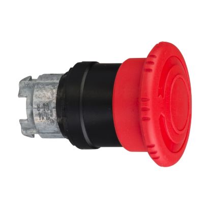 Picture of red Ø40 Emergency switching off pushbutton head Ø22 latching turn release