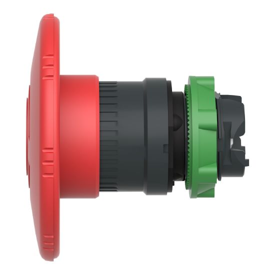 Picture of Emergency stop head, Harmony XB5, switching off, plastic, red mushroom 60mm, 22mm, trigger latching turn to release