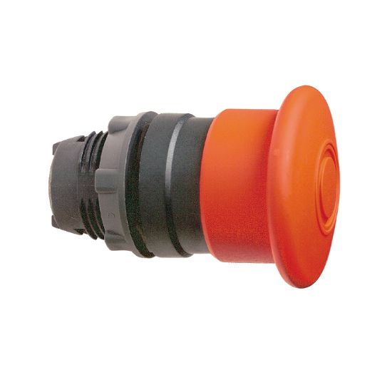 Picture of red Ø40 Emergency switching off pushbutton head Ø22 trigger - latching push-pull