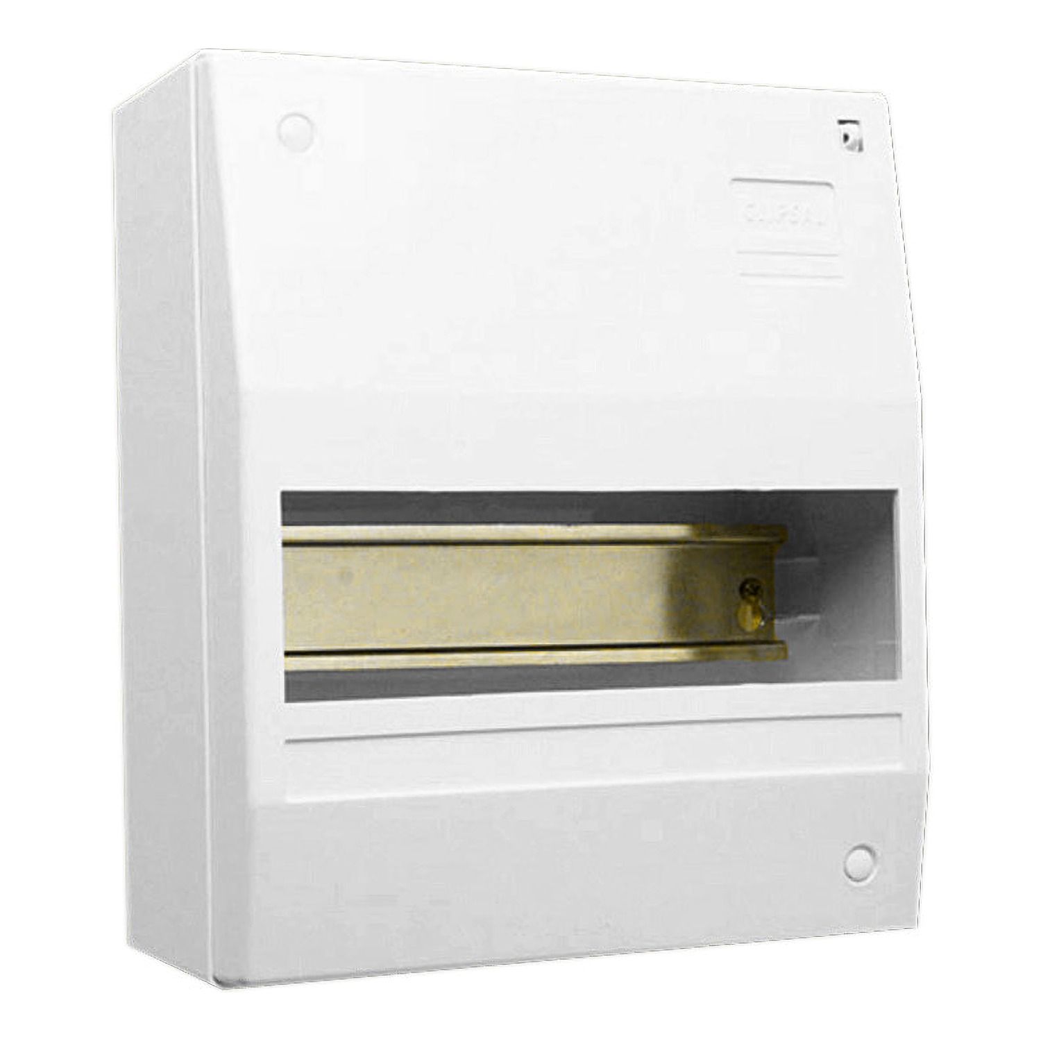 Picture of Switchboard Enclosure, Max 4 Consumer Switchboards, Series 4CC, 9 Module, Surface Mount, Full DIN Rail