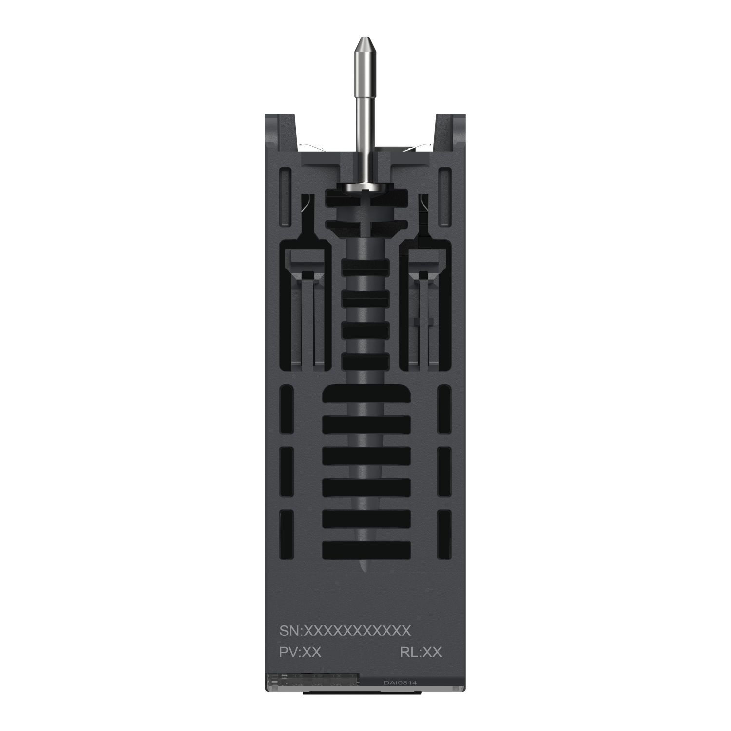 Picture of discrete input module, Modicon X80, 8 inputs, 100 to 120V AC