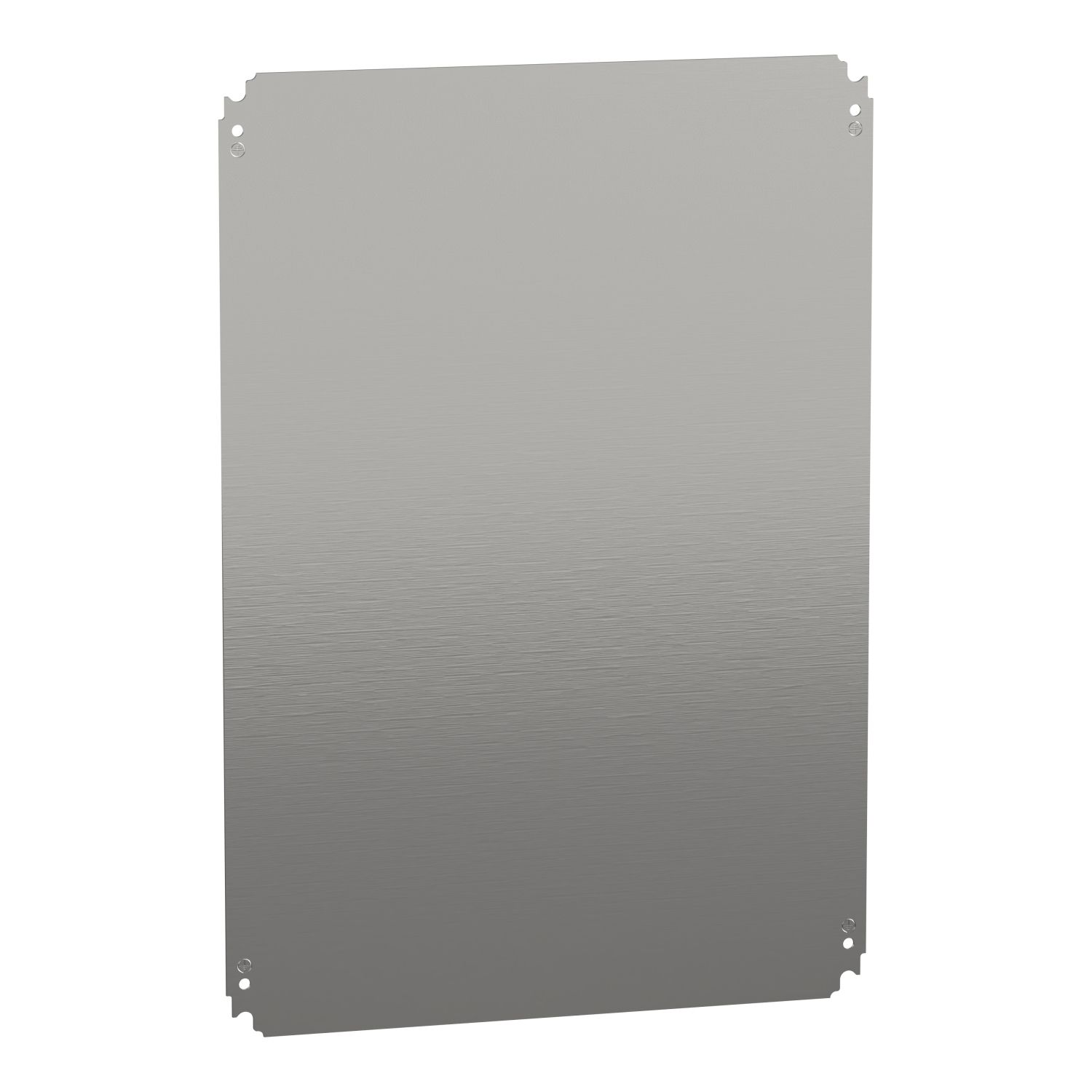 Picture of Plain mounting plate H700xW500mm made of galvanised sheet steel