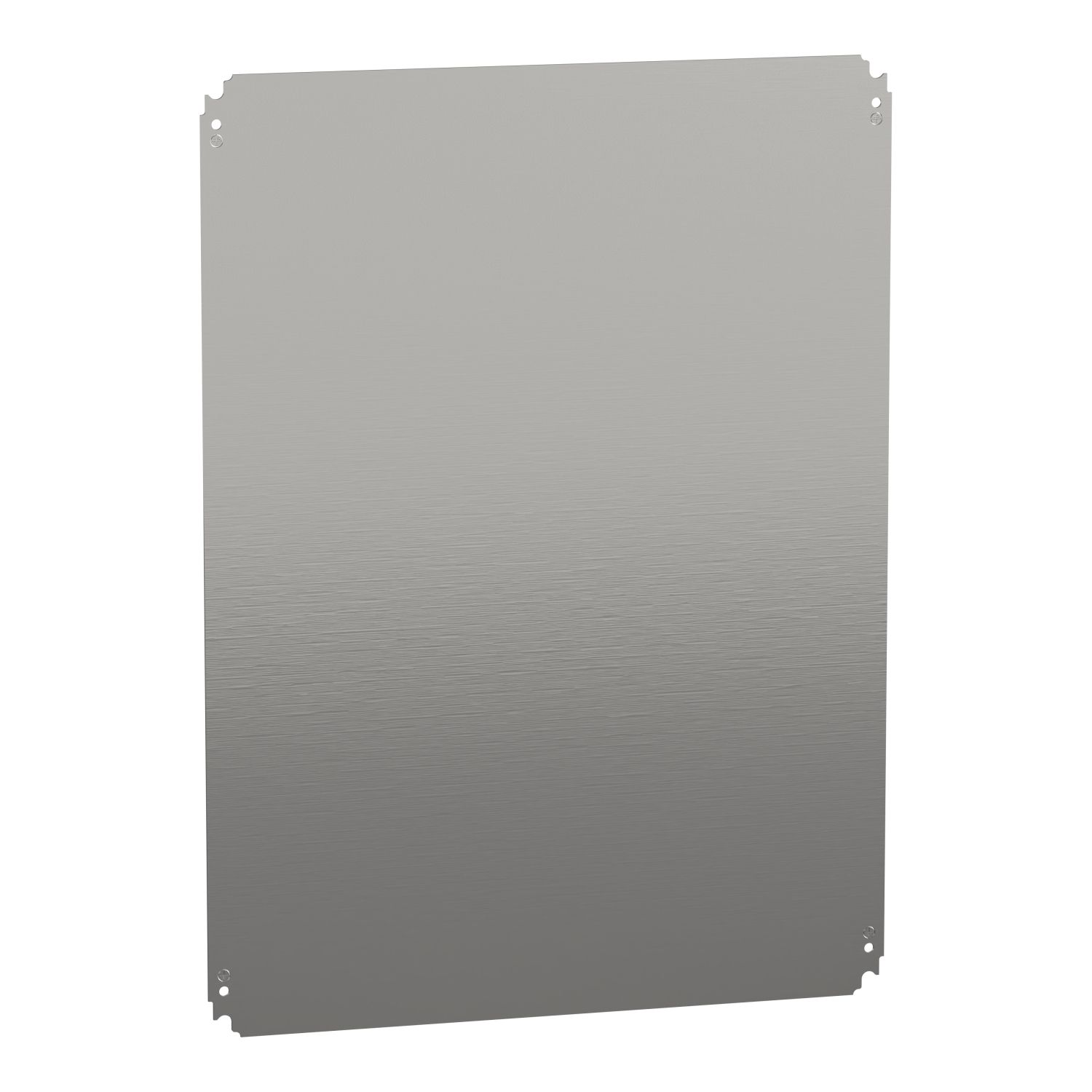 Picture of Plain mounting plate H800xW600mm made of galvanised sheet steel
