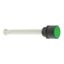 Picture of green flush reset pushbutton Ø22 unmarked for 17...120 mm actuation distance
