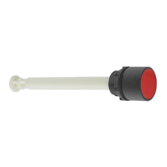 Picture of red flush reset pushbutton Ø22 unmarked for 17...120 mm actuation distance