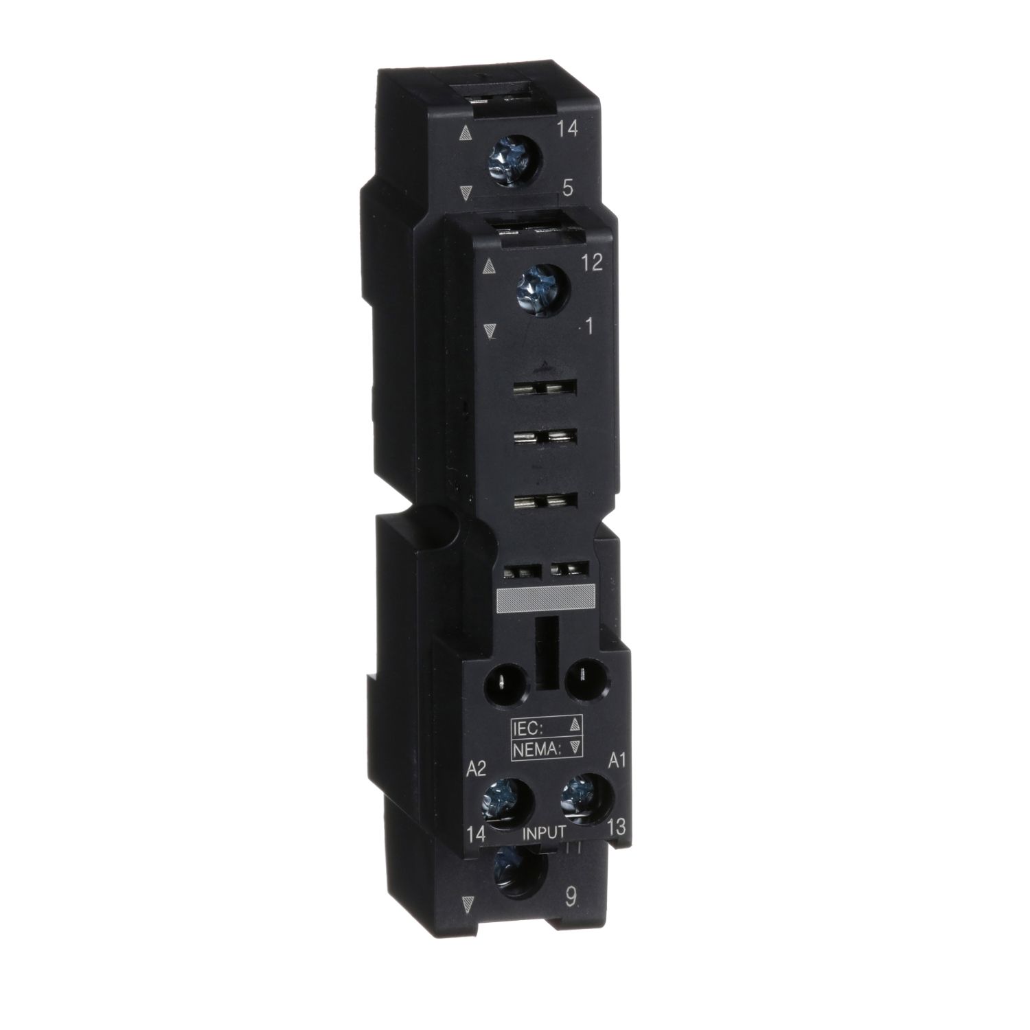 Picture of Harmony, plugin relay socket, mixed contact, 16 A, 250 V, screw clamp, for RPM1 relays
