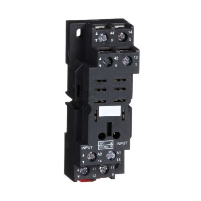 Picture of Harmony, plugin relay socket, mixed contact, 16 A, 250 V, screw clamp, for RPM2 relays