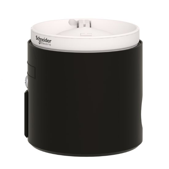 Picture of Base unit for modular tower lights, Harmony XVB, plastic, black, 70mm, bottom or side cable entry