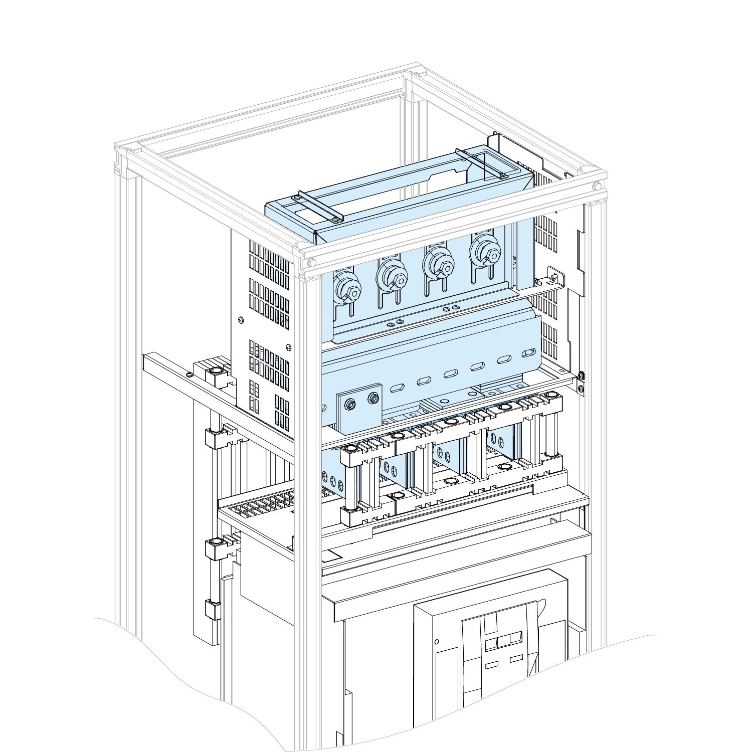 Picture of Interfaces for Masterpact NW20/25 - OKKEN LV switchboard - 3L direct