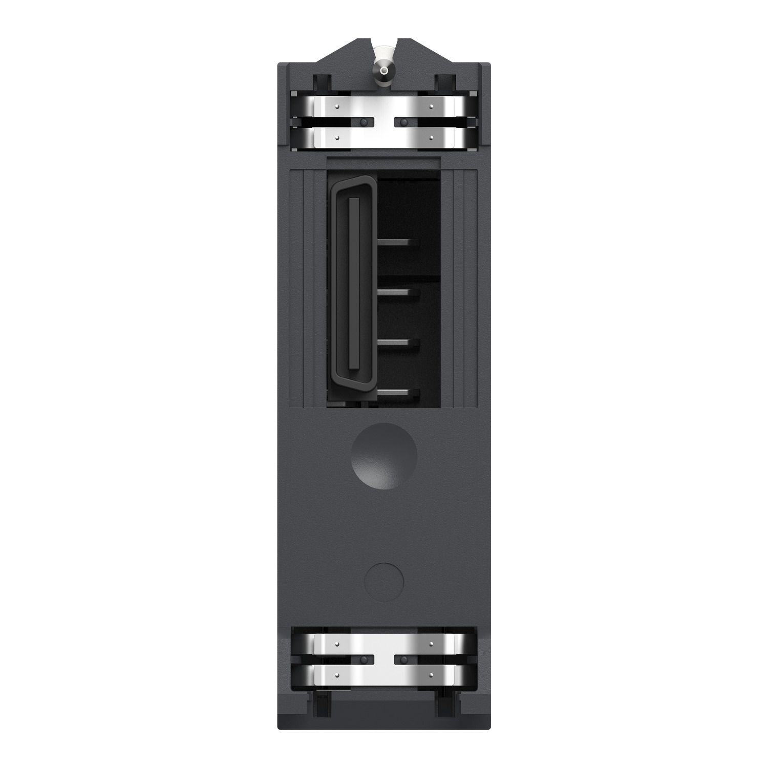 Picture of analog non isolated high level output module, Modicon X80, 8 outputs, 0 to 20mA, 4 to 20mA, for severe environments