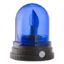 Picture of rotating mirror beacon XVR - Ø 165 - blue - 70 W - 24 V AC DC