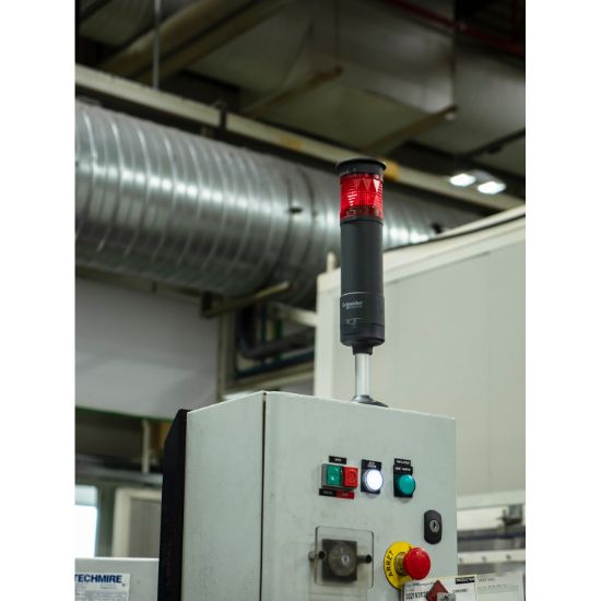 Picture of Modular tower light, Harmony XVU, Audible unit, black, 60mm, sound, pulse signal, 24V AC DC