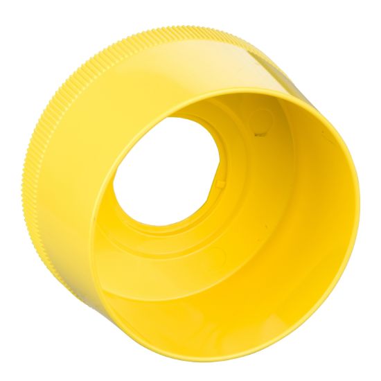 Picture of Round guard for 40mm Emergency stop, Harmony XB4, plastic, yellow, 63.5mm