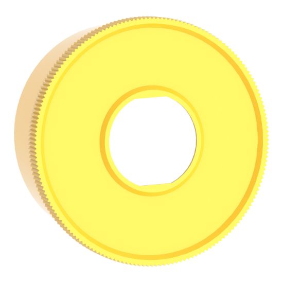 Picture of Round guard for 40mm Emergency stop, Harmony XB4, plastic, yellow, 63.5mm
