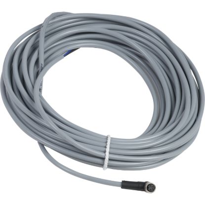 Picture of Pre wired connectors XZ, elbowed female, M8, 4 pins, cable PVC 10 m