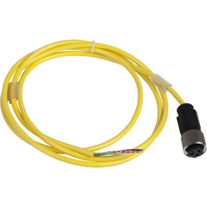 Picture of Pre wired connectors XZ, straight female, 7/8", 3 pins, cable PVC 2 m