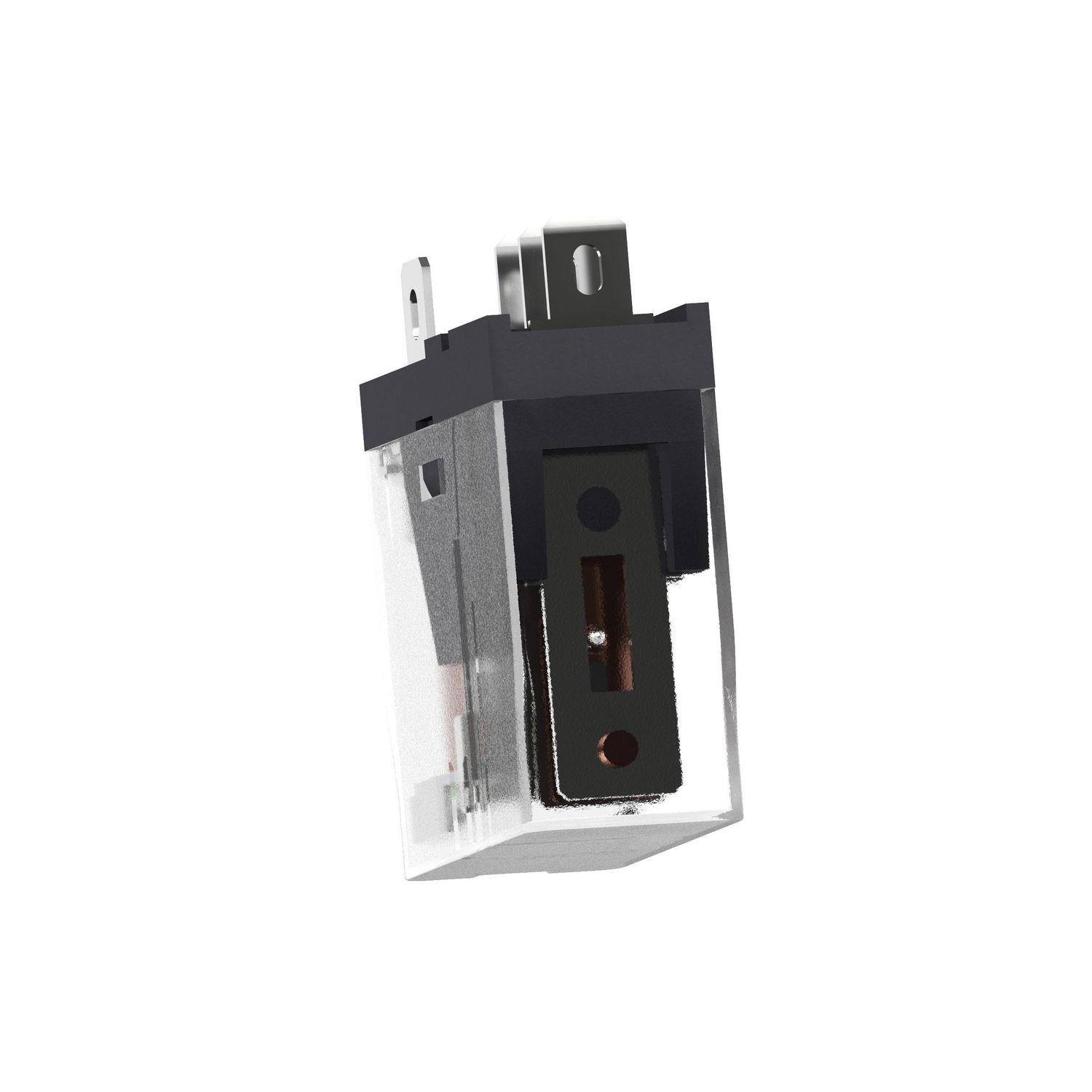 Picture of interface plug in relay, Harmony Electromechanical Relays, 10A, 1CO, clear cover, 230V AC