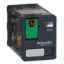 Picture of plug-in relay, Harmony electromechanical relays,  15A, 2CO, lockable test button, 230V AC