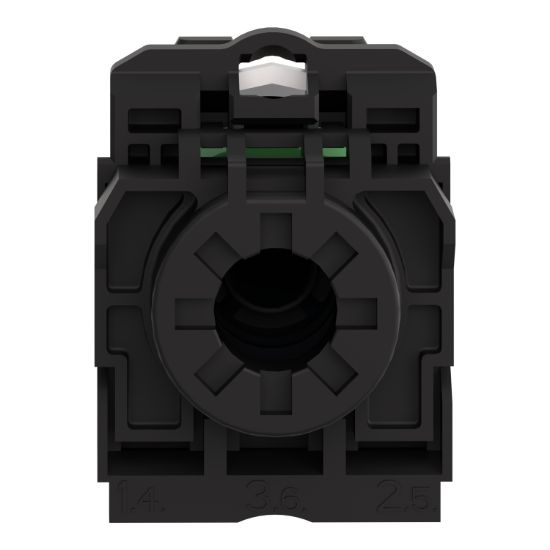 Picture of Potentiometer head, Harmony XB5, plastic,black, 22mm, for use with 6.35mm shaft