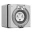 Picture of Surface Socket, Clipsal - 56 Series, IP66, 500V 20A - 4 Round Pins
