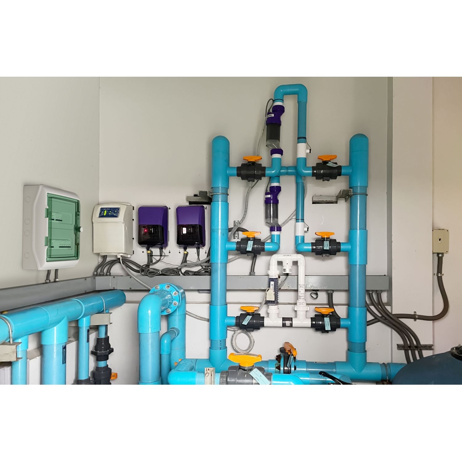 Picture of Enclosure for modular device, Mureva Enclosure, 3x18 modules, earth terminal blocks