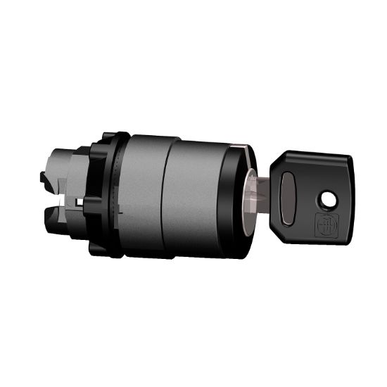 Picture of selector switch head 22mm 3-position spring return Key 3131A